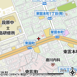バイク小笠原東雲店周辺の地図