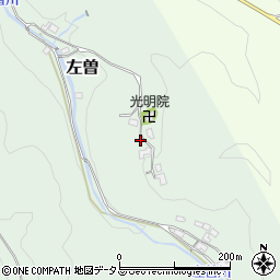 奈良県吉野郡吉野町左曽985周辺の地図