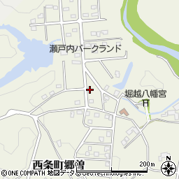 広島県東広島市西条町郷曽10428-55周辺の地図