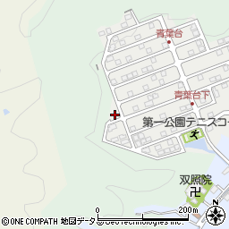 青葉台第三公園周辺の地図