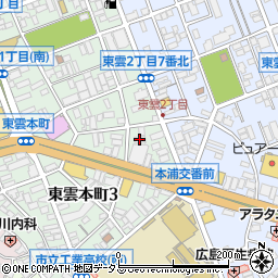 新明和工業株式会社　流体事業部中国支店周辺の地図