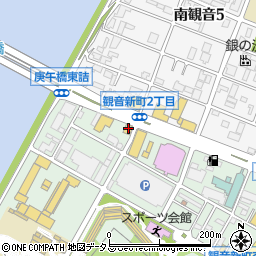 広島三菱観音店周辺の地図