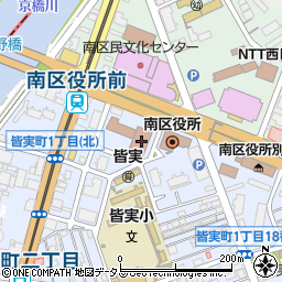 広島県庁　広島県・聴覚障害者センター周辺の地図