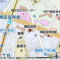 〒734-0000 広島県広島市南区（以下に掲載がない場合）の地図