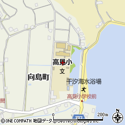 広島県尾道市向島町2116周辺の地図