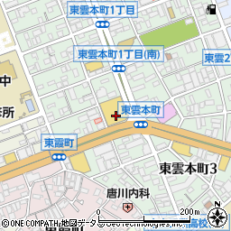 広島トヨタ自動車株式会社　レクサス広島東周辺の地図