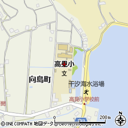 尾道市立高見小学校周辺の地図