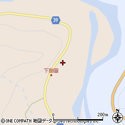 奈良県吉野郡吉野町御園117周辺の地図