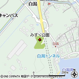 みすゞ公園周辺の地図