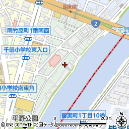 広島県広島市中区平野町7周辺の地図