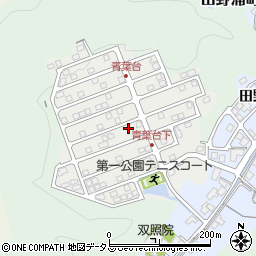 広島県三原市青葉台周辺の地図