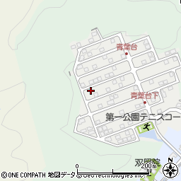 広島県三原市青葉台12-15周辺の地図