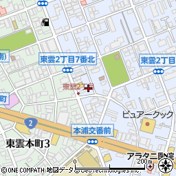 有限会社宮崎畳店周辺の地図