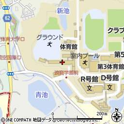 大阪体育大学浪商中学校周辺の地図