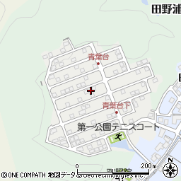 広島県三原市青葉台12-22周辺の地図