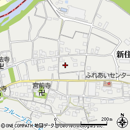 奈良県吉野郡下市町新住周辺の地図