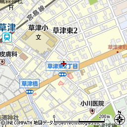 広島県広島市西区草津東周辺の地図