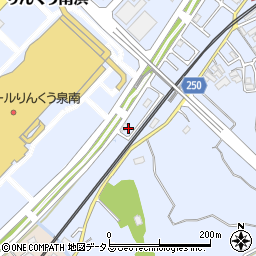岡田稲川公園周辺の地図
