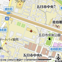 広島トヨタ自動車五日市店周辺の地図