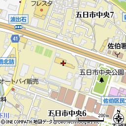 広島トヨタ自動車五日市店周辺の地図