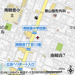 ＪＡ広島市観音周辺の地図