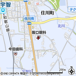阪口眼科周辺の地図