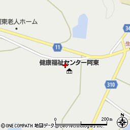 山口県山口市阿東生雲中421周辺の地図