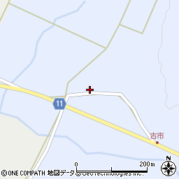 山口県山口市阿東生雲西分2129周辺の地図