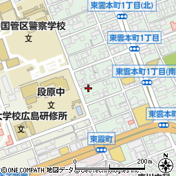 広島装備周辺の地図