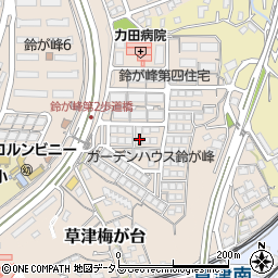 広島県広島市西区鈴が峰町19-8周辺の地図