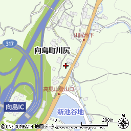 広島県尾道市向島町7088周辺の地図