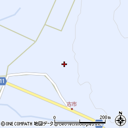 山口県山口市阿東生雲西分2222周辺の地図