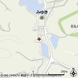 広島県尾道市向島町13615-2周辺の地図