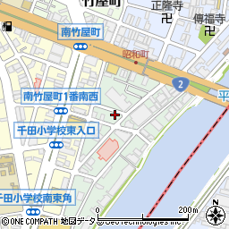 山田箏曲　三弦教室周辺の地図