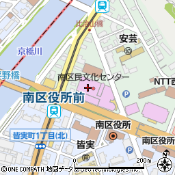 広島県立広島産業会館　西第１展示場周辺の地図