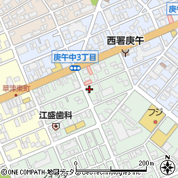 西部カラーセンター周辺の地図