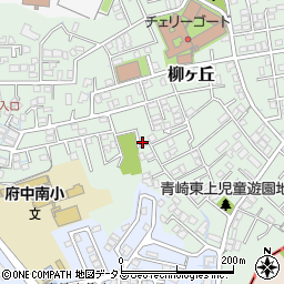 広島県安芸郡府中町柳ヶ丘43-15周辺の地図