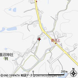 広島県三原市本郷町南方24周辺の地図