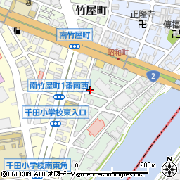 広島県広島市中区平野町3-17周辺の地図