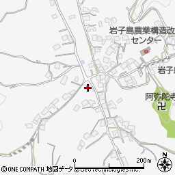 広島県尾道市向島町岩子島甲周辺の地図