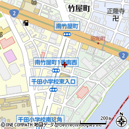 ＴＯＳＯＫＵ南竹屋ビル周辺の地図