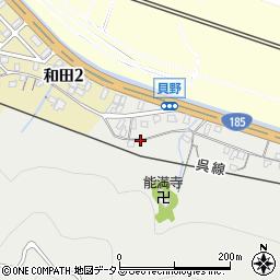 広島県三原市貝野町3周辺の地図