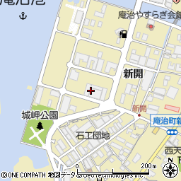 香川県高松市庵治町新開周辺の地図