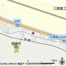 広島県三原市貝野町6-6周辺の地図