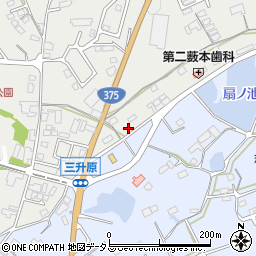 広島県東広島市西条町田口3445-5周辺の地図