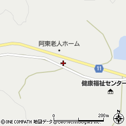 山口県山口市阿東生雲中451周辺の地図