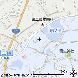 広島県東広島市西条町大沢107周辺の地図