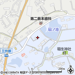 広島県東広島市西条町大沢107周辺の地図