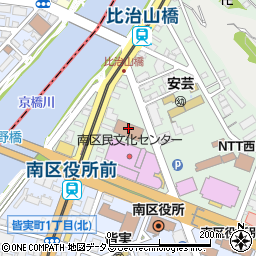 広島県庁　西部建設事務所建設総務課周辺の地図