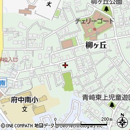 広島県安芸郡府中町柳ヶ丘43-29周辺の地図
